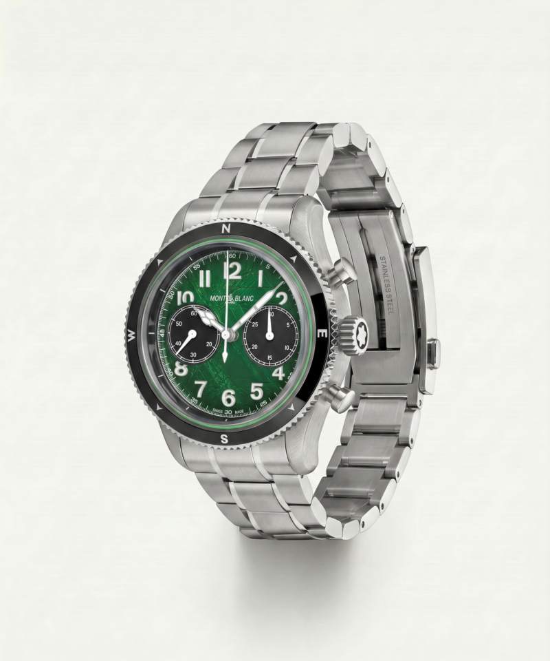 Alternative view of MONTBLANC 1858 AUTOMATIC CHRONOGRAPH 0 OXYGEN