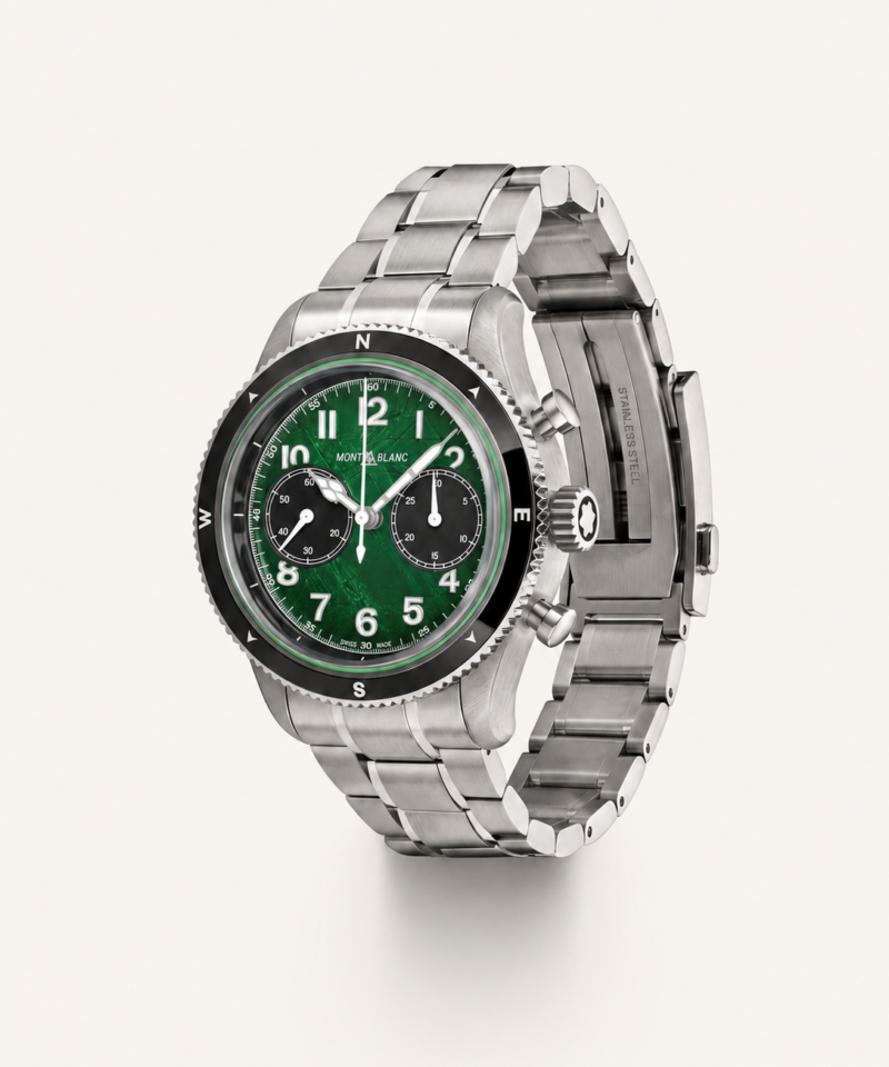 Alternative view of MONTBLANC 1858 AUTOMATIC CHRONOGRAPH 0 OXYGEN