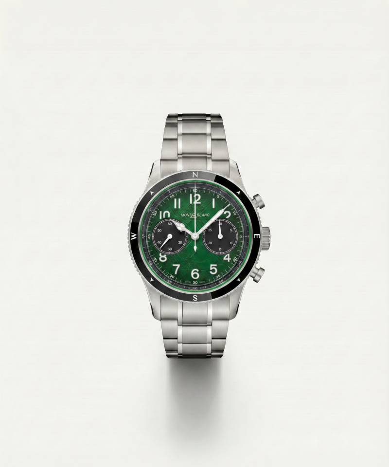 MONTBLANC 1858 AUTOMATIC CHRONOGRAPH 0 OXYGEN