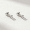 0.16ct Diamond Stud Earrings in K18 White Gold